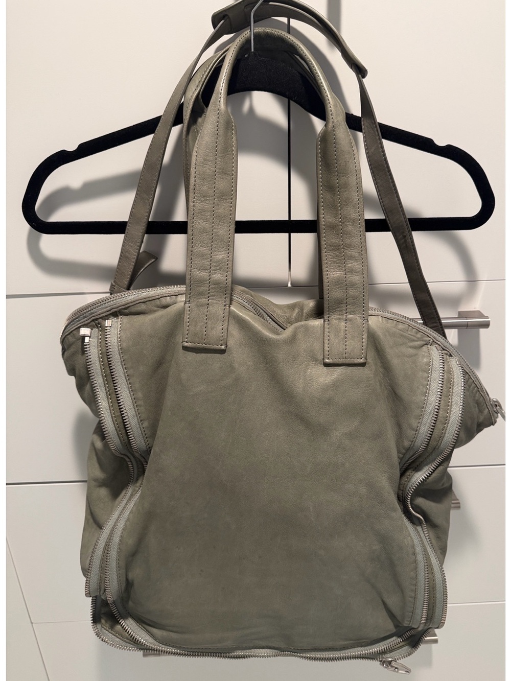 Alexander Wang Lambskin Trudy Zip Around Leather Tote Bag - Picture 5 of 9